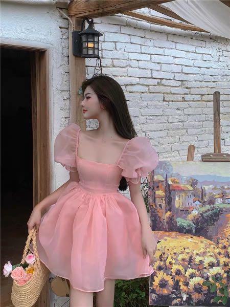 Princess top mini dress