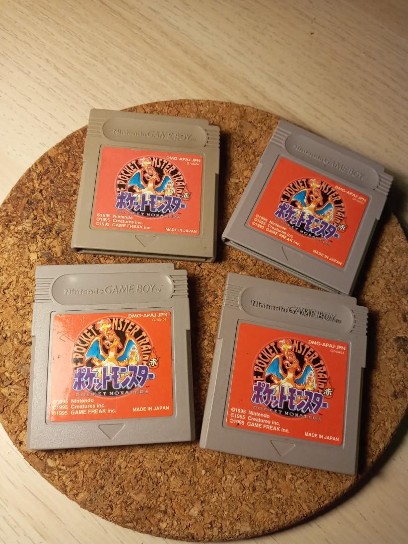 Original Gameboy Pokemon Red Charizard cartridge game boy color dmg 01 ...