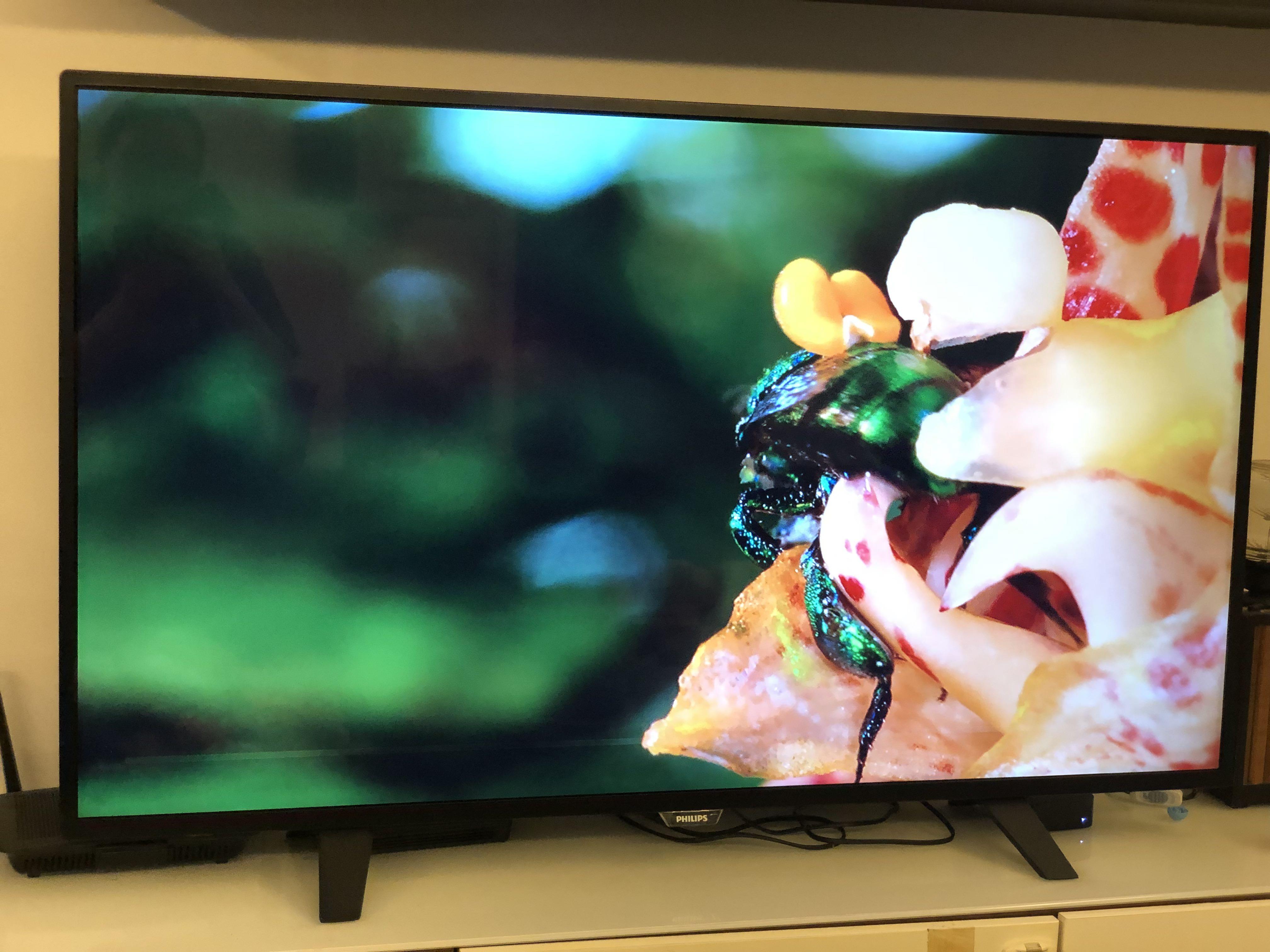philips 55 inch 4k tv tv home appliances tv entertainment tv on carousell