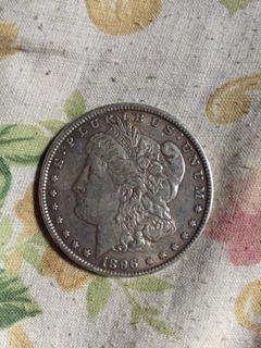 QUEEN ELIZABETH 1896 US Coin