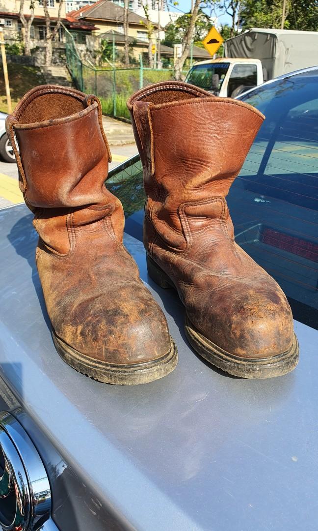 Red wing shop oilfield boots