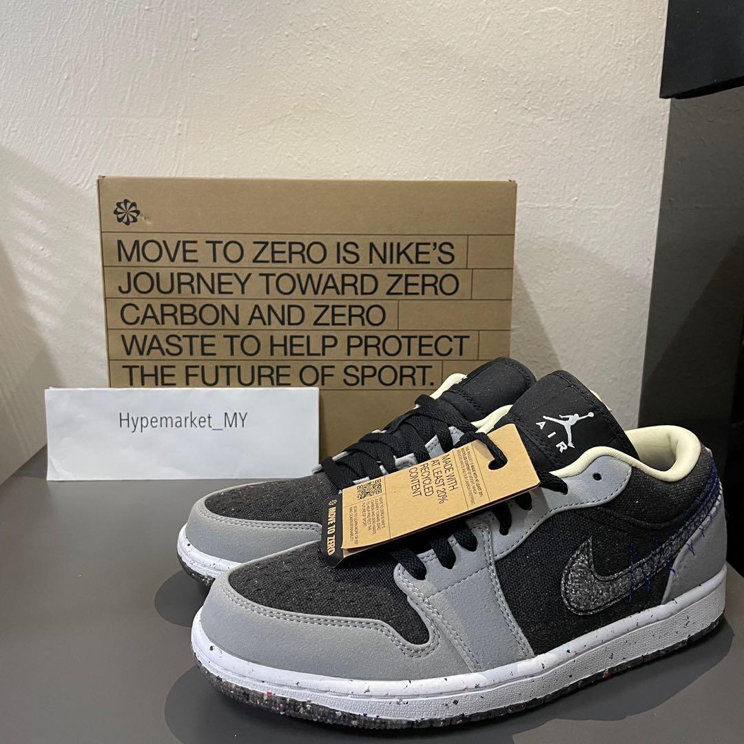 Retail 🔥🔥🔥Air Jordan 1 low se crater, Men's Fashion, Footwear, Sneakers  on Carousell