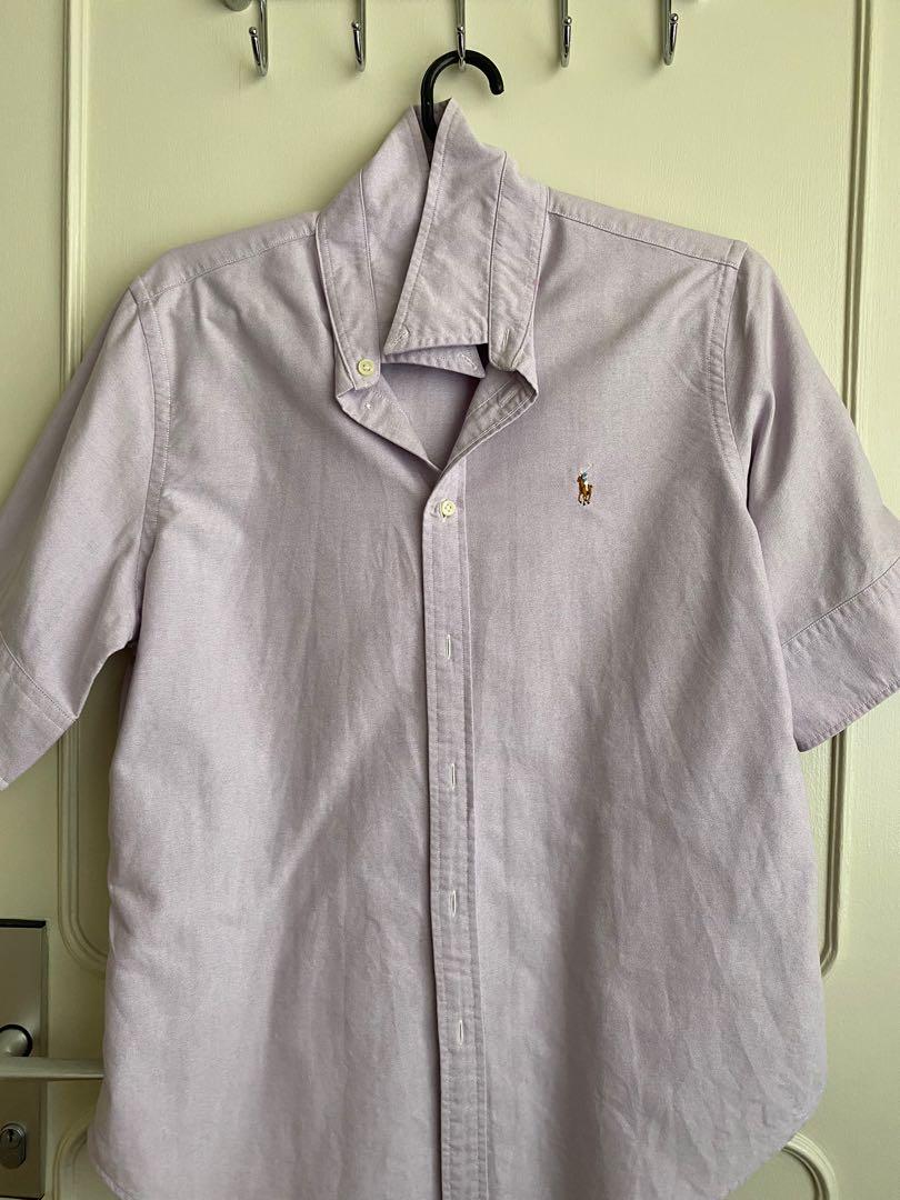 Ralph Lauren Oxford shirt (Category: Shirts) located in Muntinlupa City. Submitted by amdc930 (Listing ID 1098034024, Image 1). Description: Authentic Women’s RL Oxford shirt size Large. Color: lilac. Seldom used. Armpit to armpit measures 21 inches. Price slightly negotiable. Payment thru bdo or gcash.