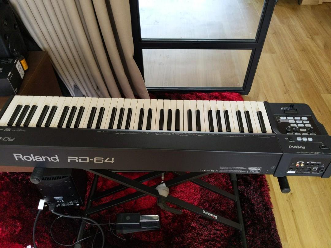 Roland RD 64 keyboard digital piano midi controller, Hobbies & Toys