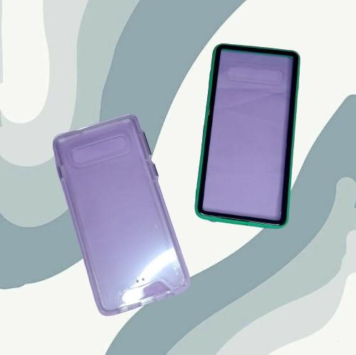Samsung S10 case (Category: Cases & Sleeves) located in Quezon City. Submitted by coleeneugenio (Listing ID 1097330866, Image 1). Description: clear phone cases 140 pesos each/250 pesos for 2pcs MOP:Gcash Shipping via Grab delivery to be shouldered by buyer.