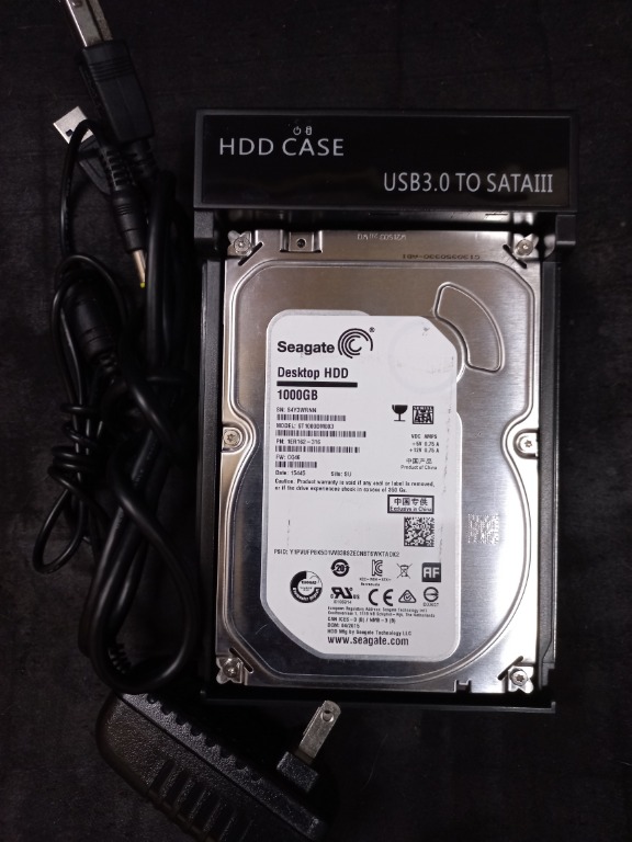 Disque Dur Interne Seagate 1To (1000Go) – SATA III – 3.5″ – Modèle ST1000DM003