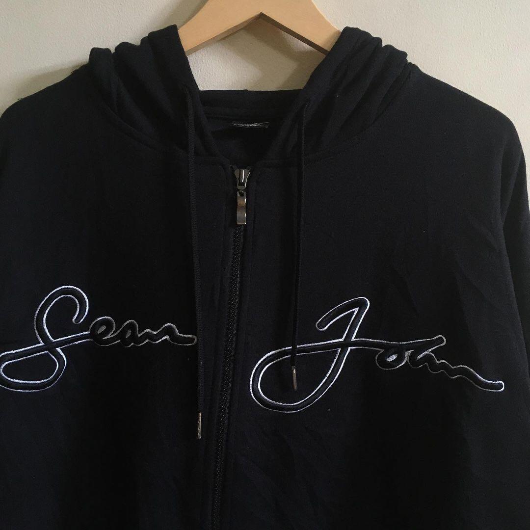 Sean john zip up hot sale hoodie