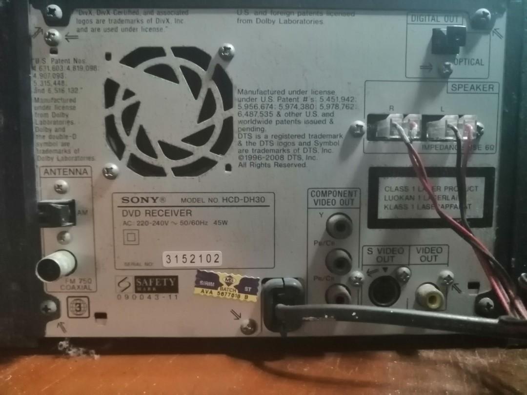 Sony CMT-DH30 Micro Hifi, Audio, Portable Audio Accessories on Carousell