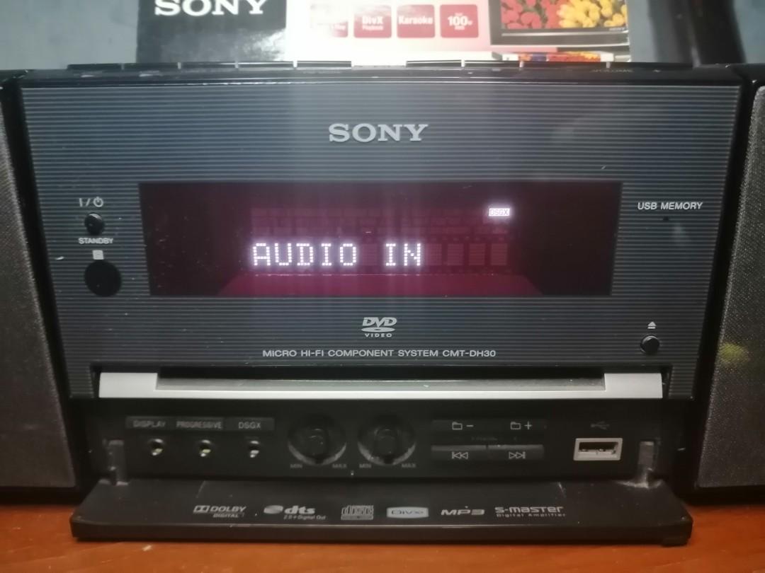 Sony CMT-DH30 Micro Hifi, Audio, Portable Audio Accessories on Carousell