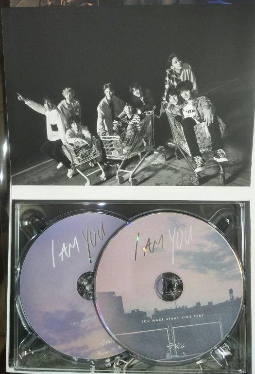 Stray Kids I AM YOU 台灣獨占精華盤CD+DVD 台壓 二手全專 韓知城大卡 徐彰彬小卡