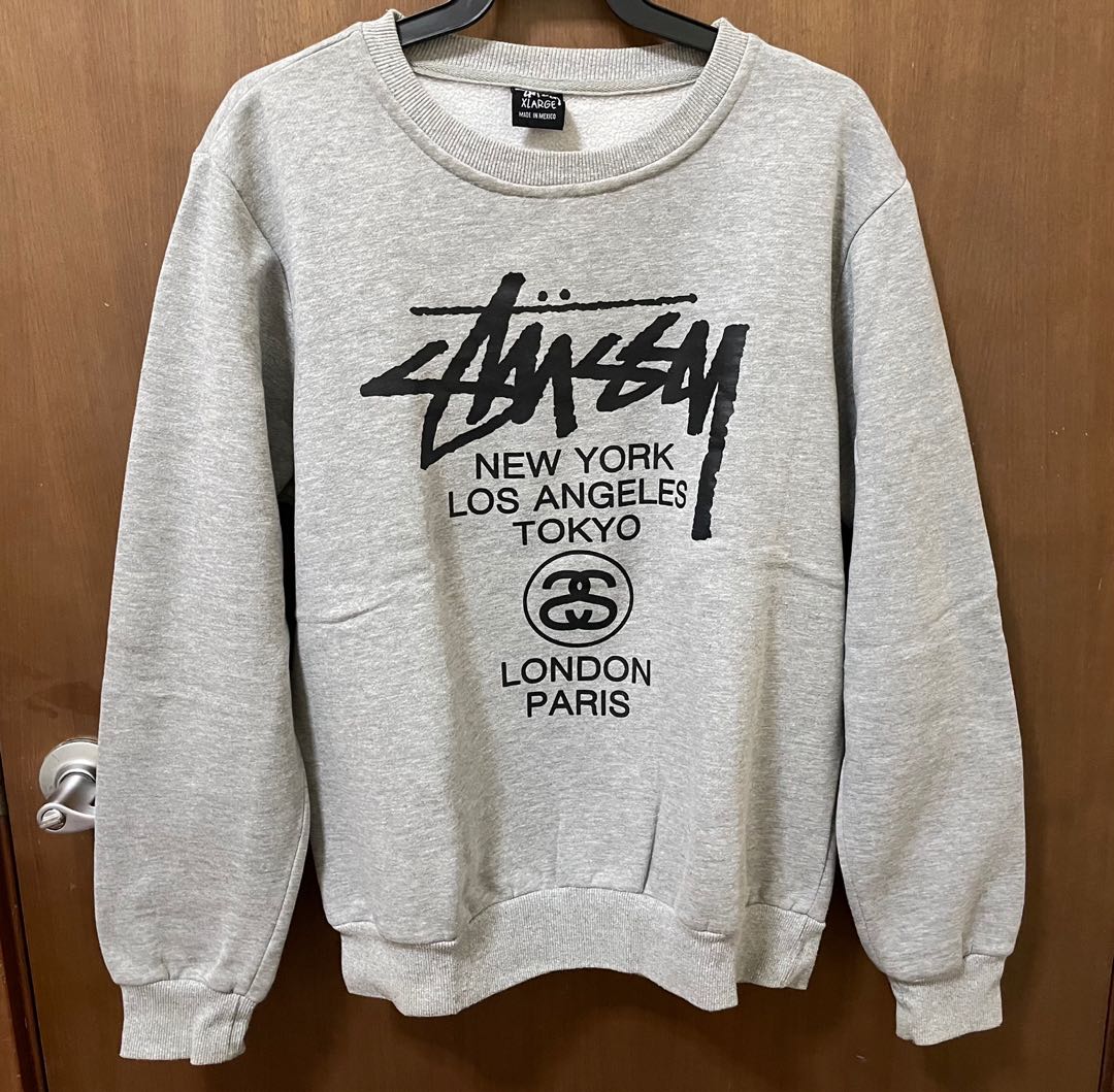 Stussy world tour sweater sale
