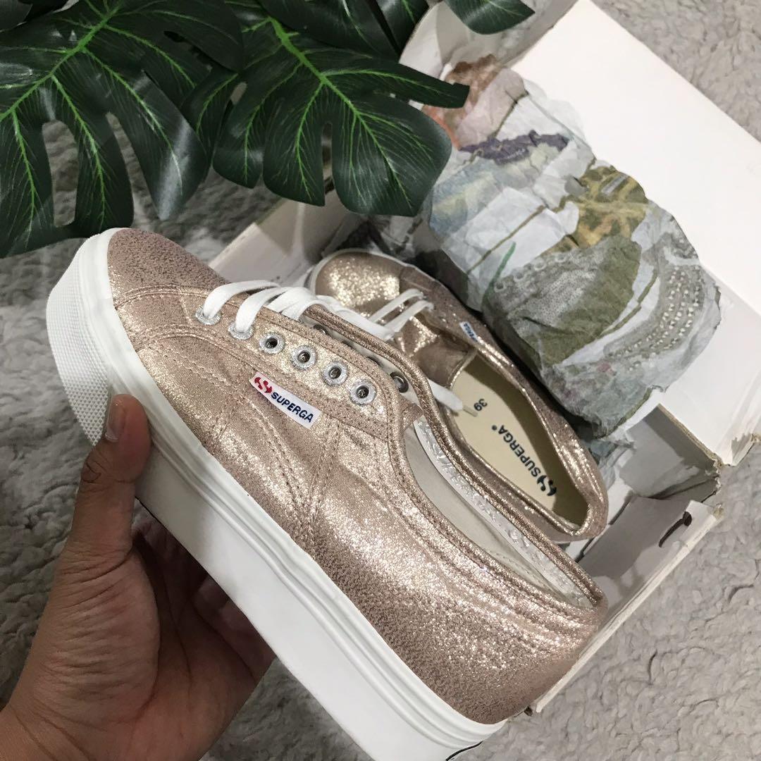 SUPERGA LAMEW ROSE GOLD JualanYuk Fesyen Wanita Sepatu di Carousell