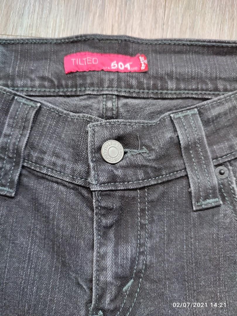 Womens levis 504 tilted jeans clearance