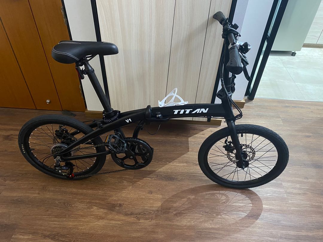 Titan folding bike 2025