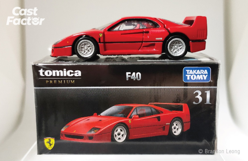 Tomica Premium 31 Ferrari F40 Red Restock Japan Stock