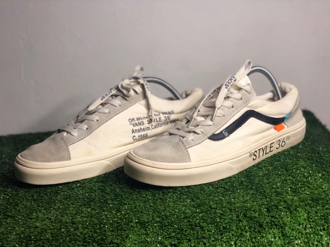 Off white x 2025 vans style 36