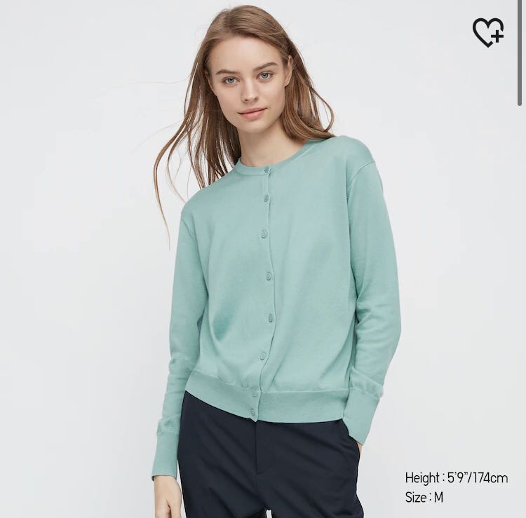UNIQLO CARDIGAN - RED, Women's Fashion 