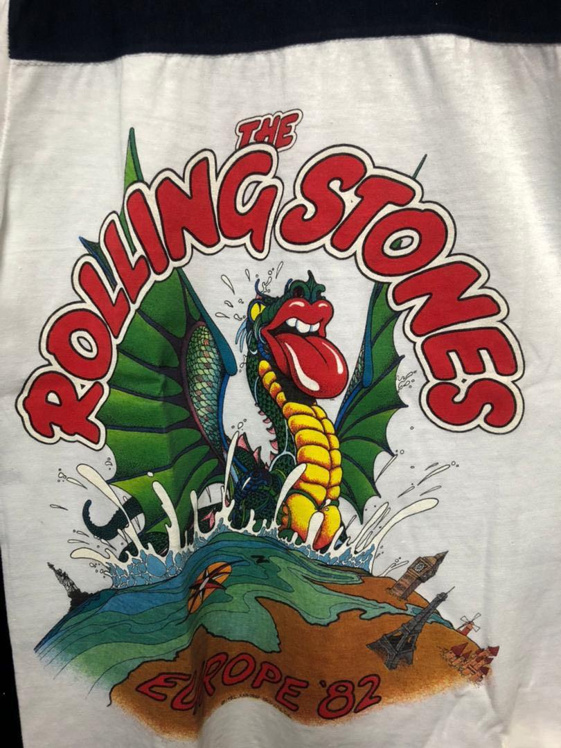 Rolling stones 1982 best sale tour t shirt