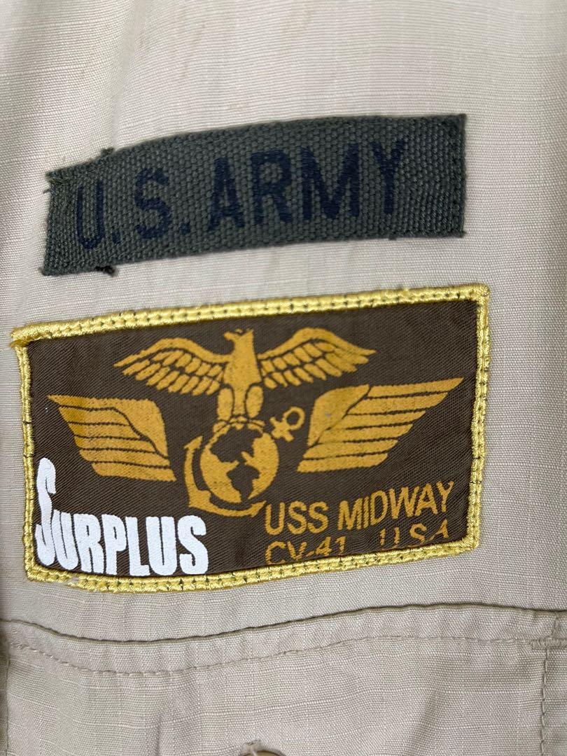 Surplus Patch Vintage SURPLUS Army Patches, Men's Fashion, Tops & Sets, Tshirts ...