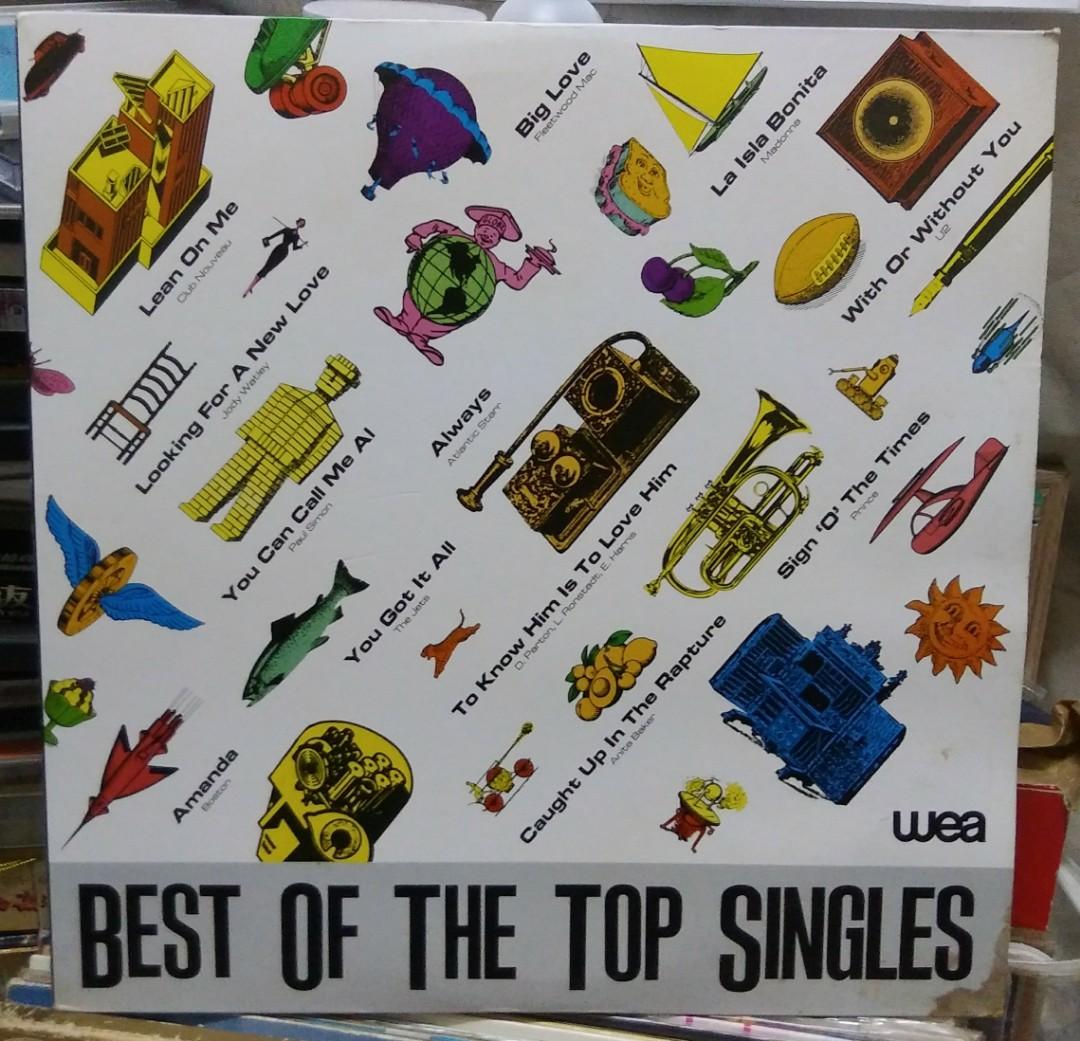 Wea Best Of The Pop Singles 葉倩文海旁獨唱林子祥結伴同航英語版 音樂樂器 配件 Cd S Dvd S Other Media Carousell