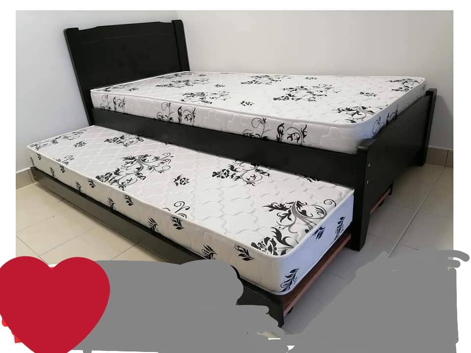Harga katil top single pull out