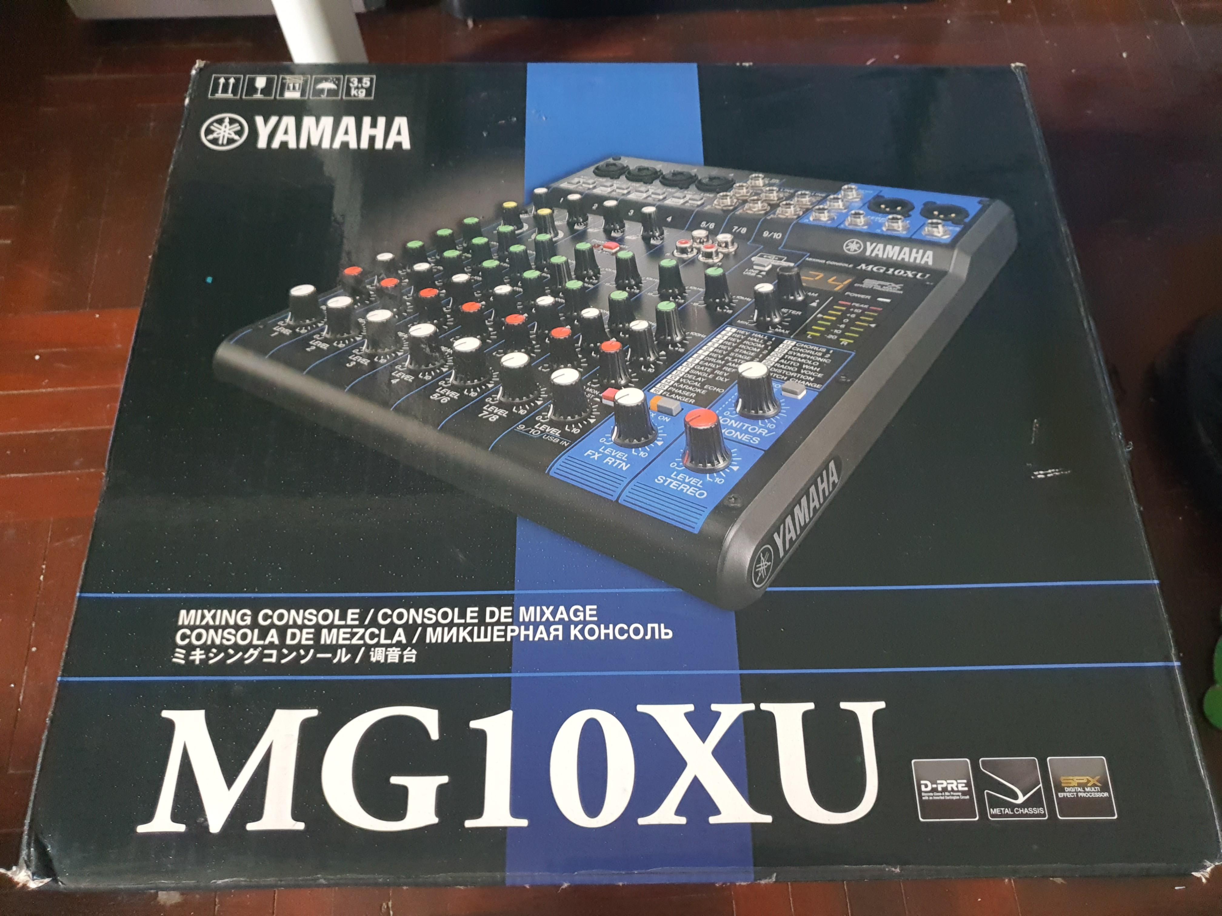 Yamaha MG10XU Mixing Console, Hobbies & Toys, Music & Media, Music
