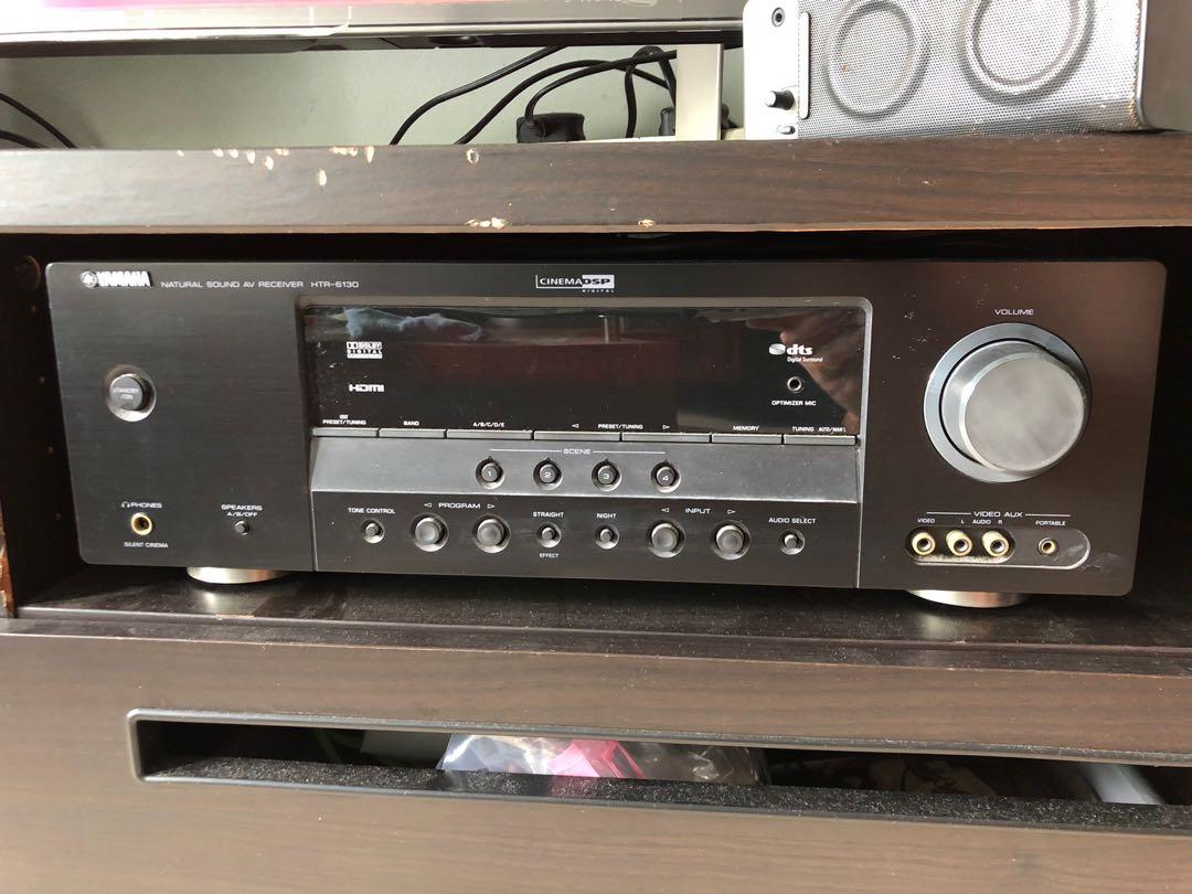 Yamaha Natural Sound AV Receiver HTR6130, Audio, Soundbars, Speakers & Amplifiers on Carousell