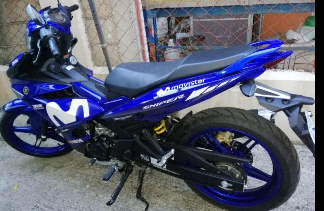 Yamaha Sniper V1 Movistar Edition Motorcycles Motorcycles For Sale Class 2b On Carousell