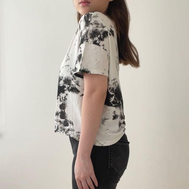 Zara Tie Dye Shirt Preloved, Fesyen 