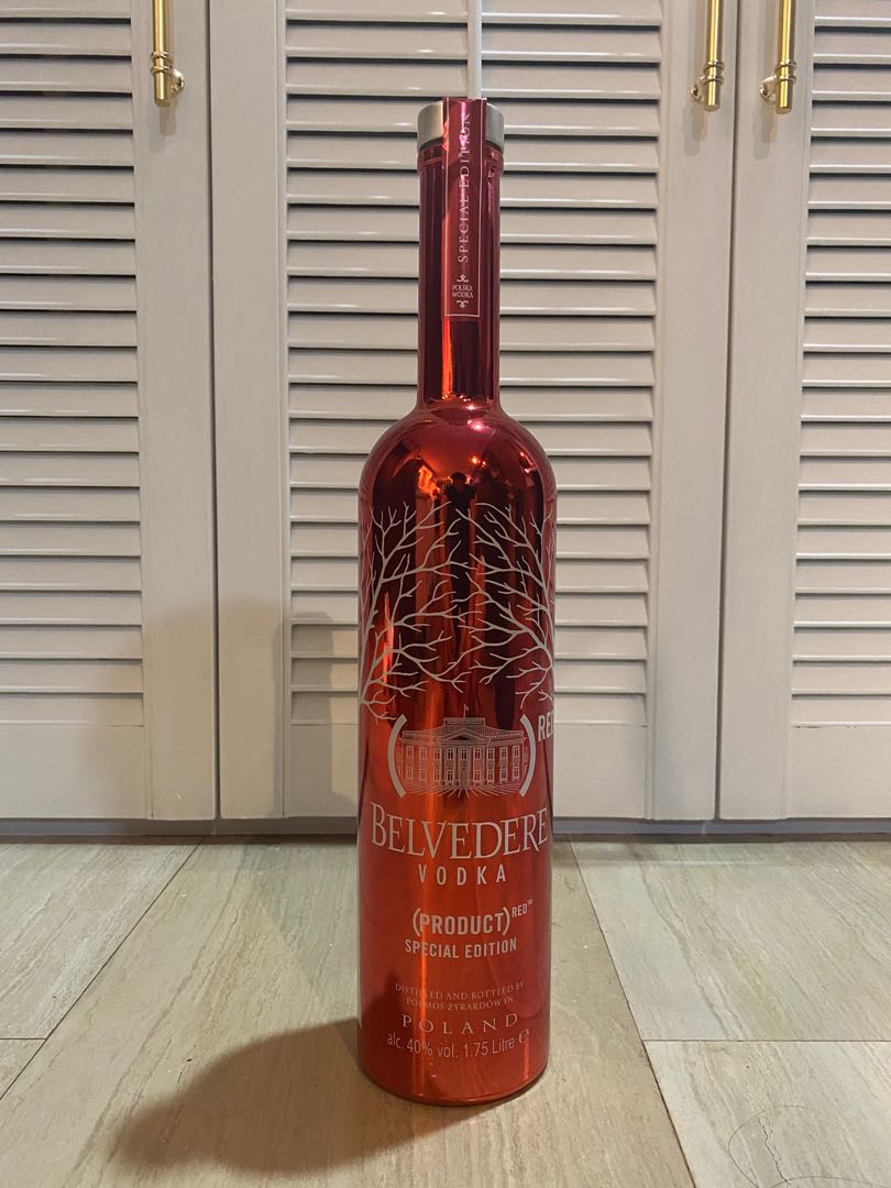 Belvedere Vodka Limited Special Edition 1.75 Lt. Empty .Bottles It’s Very  Rare .