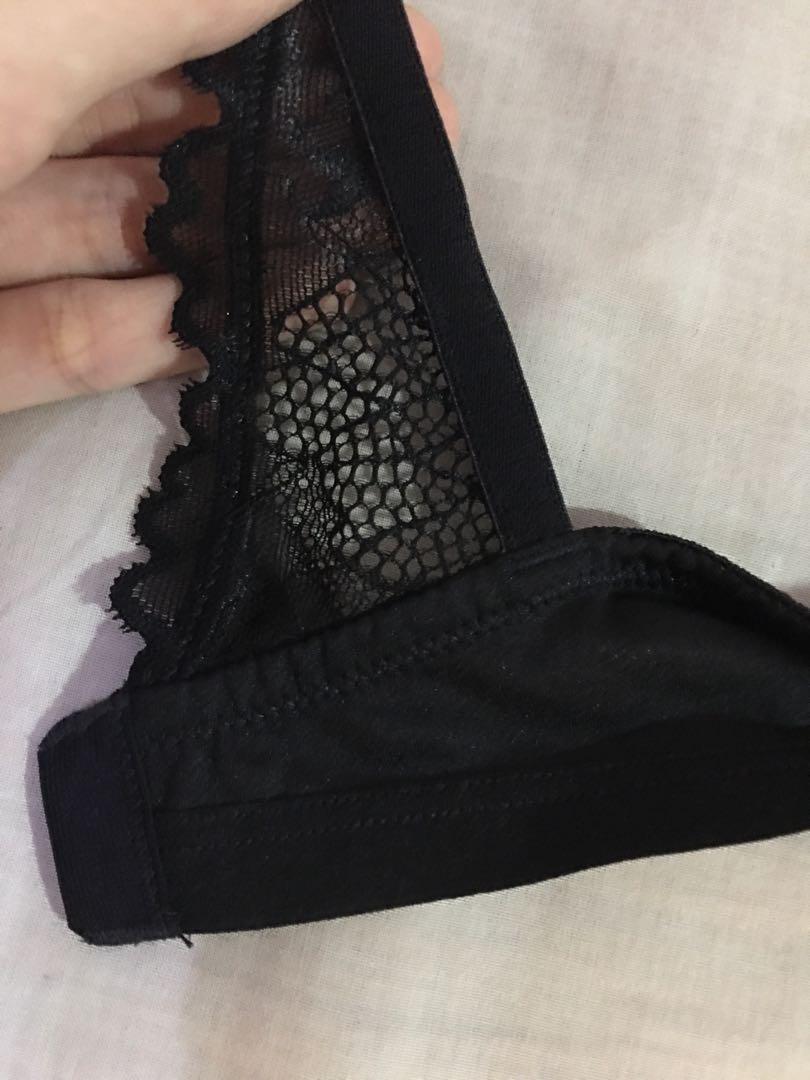 34-B Black Lace Maidenform Bra, Women's Fashion, Undergarments & Loungewear  on Carousell