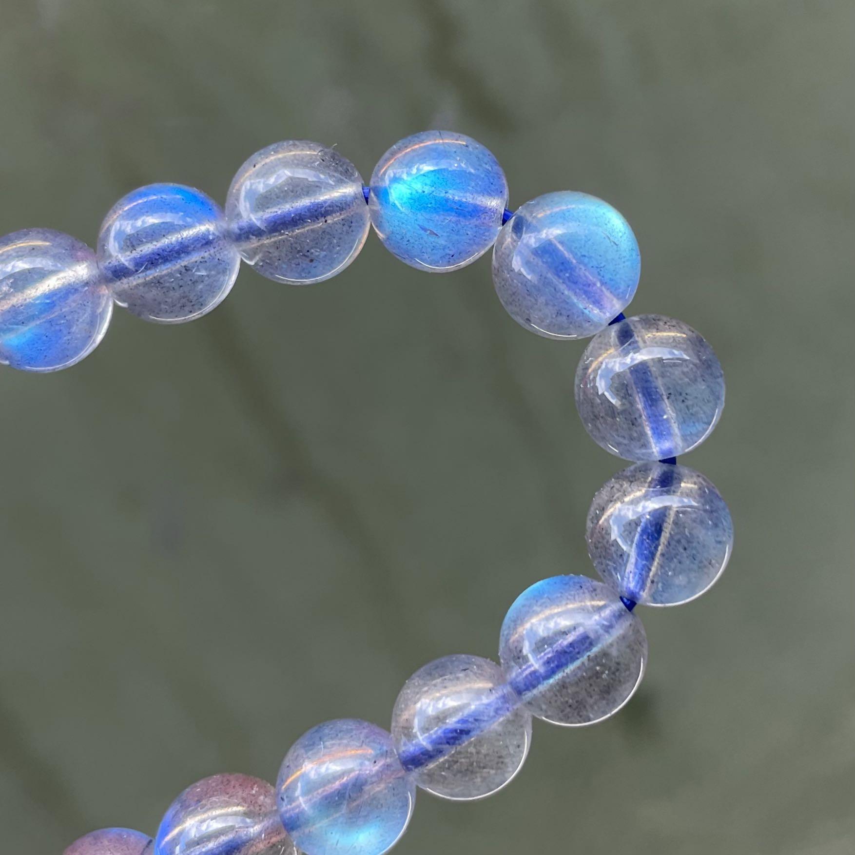 水晶拉長石手串 女裝 飾物及配件 寶石 鑽石 水晶 Carousell