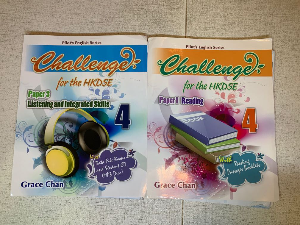 全新中三Challenge for the HKDSE Paper 1 Reading 同Paper3 listening