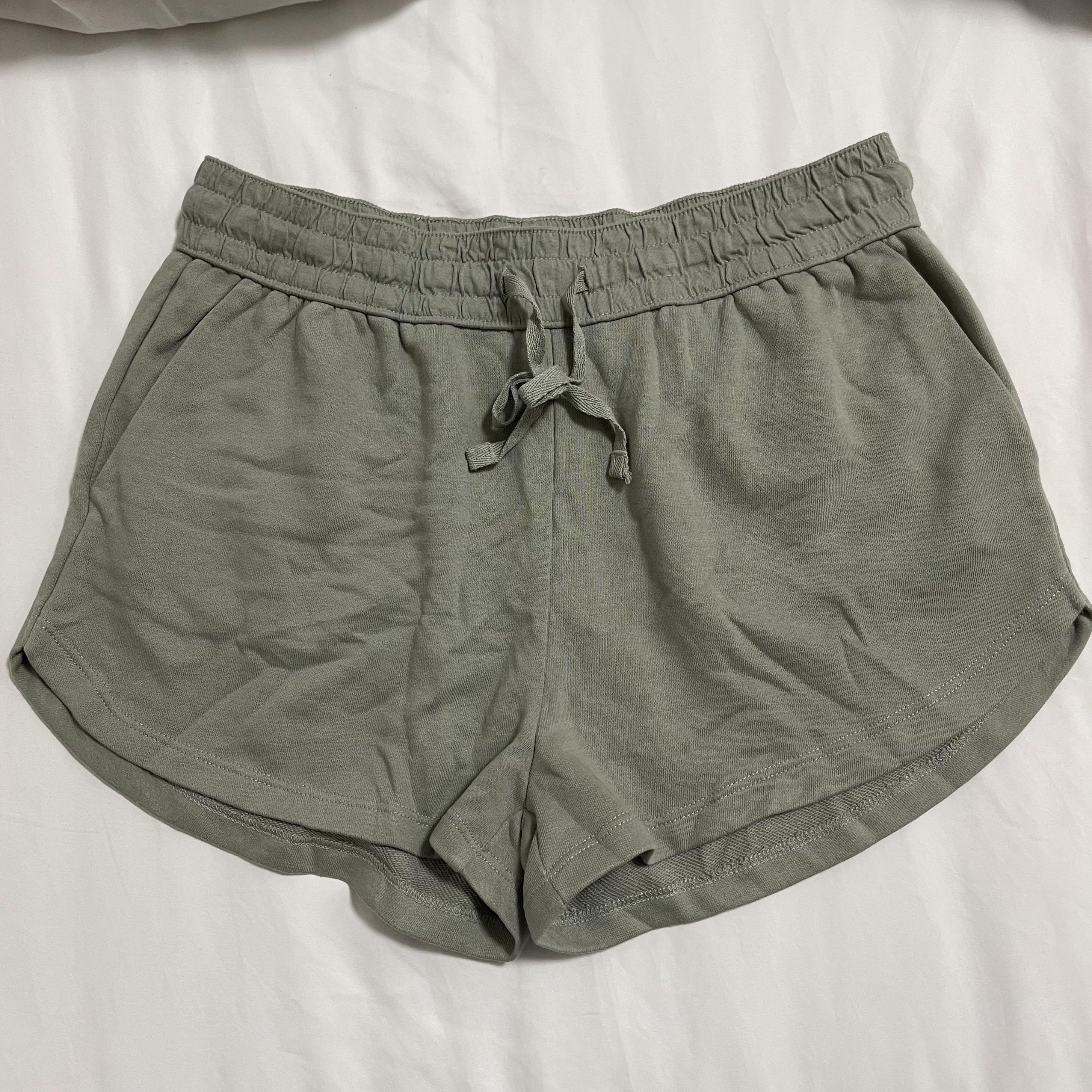 h m grey sweat shorts Women s Fashion Bottoms Shorts on Carousell