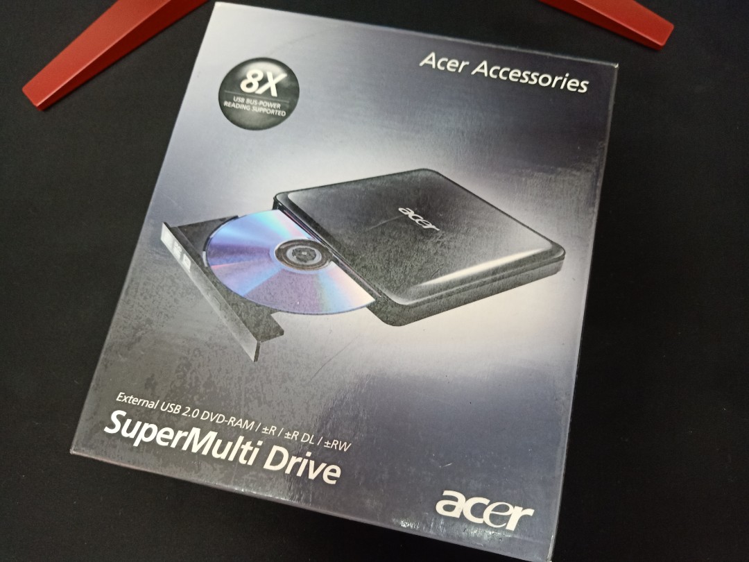 Acer External Drive DVD-RAM DVD+RW, Computers & Tech, Parts ...