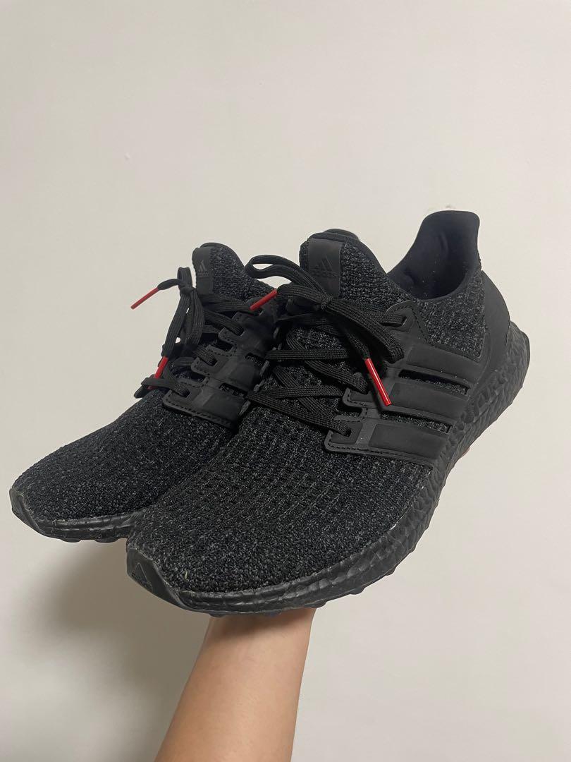 Ultra boost triple store black size 9.5