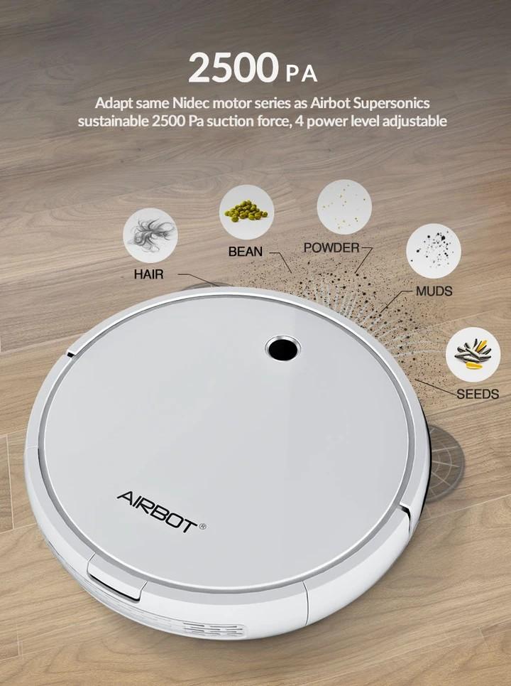 Airbot A500 Slim Robotic Vacuum With Official Warranty, TV & Home Appliances, Vacuum Cleaner