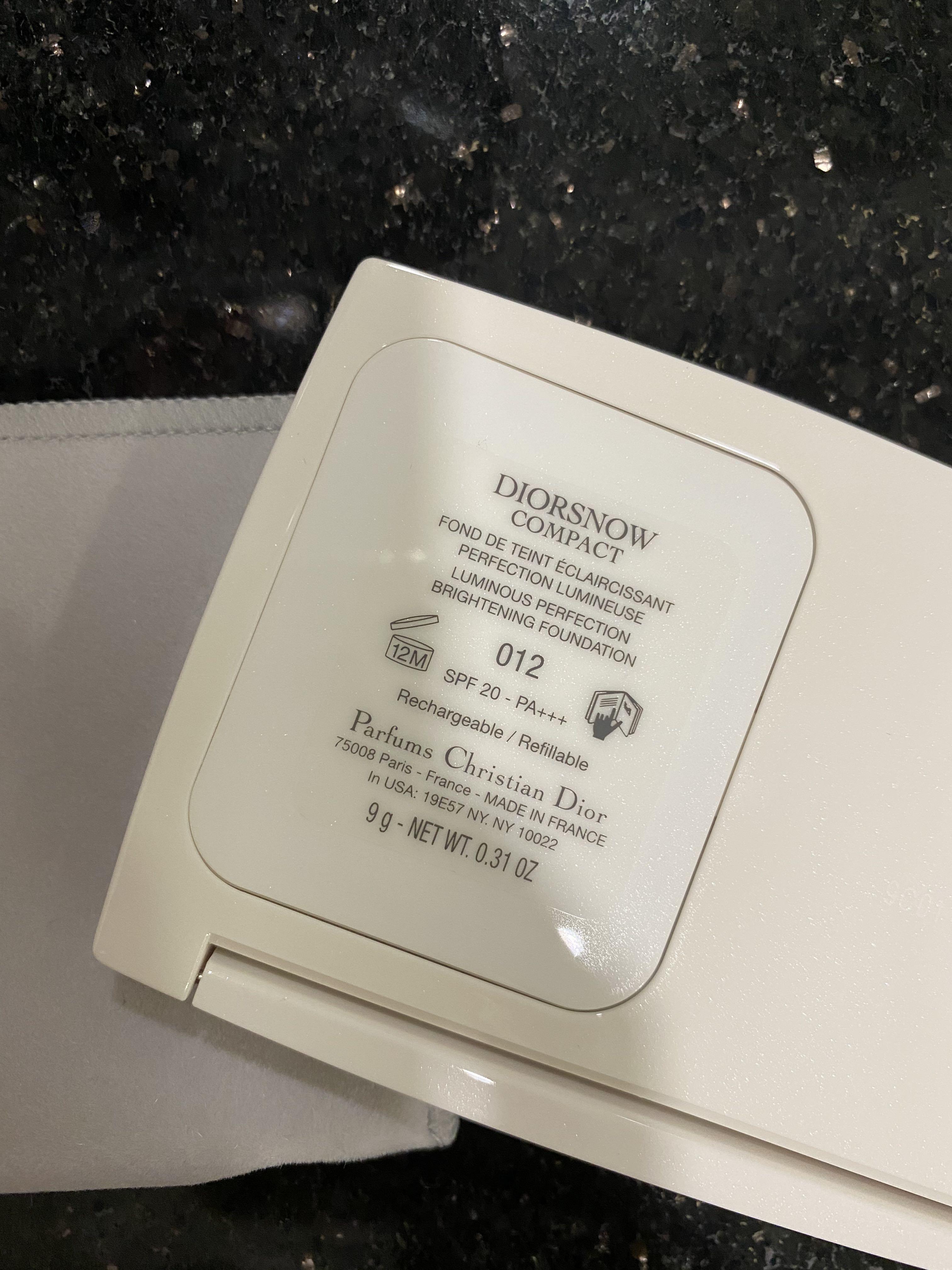 Diorsnow compact luminous outlet perfection brightening foundation