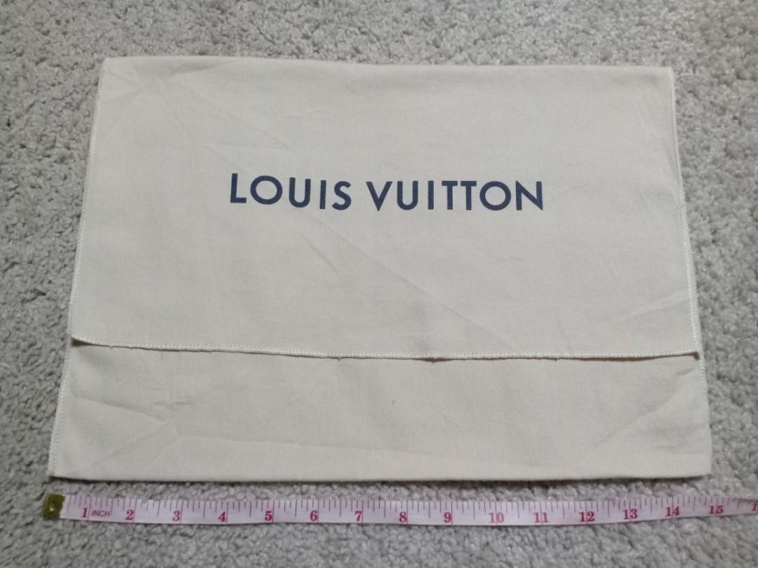 Authentic Louis Vuitton dust bag 11x 15 inches, Luxury, Bags