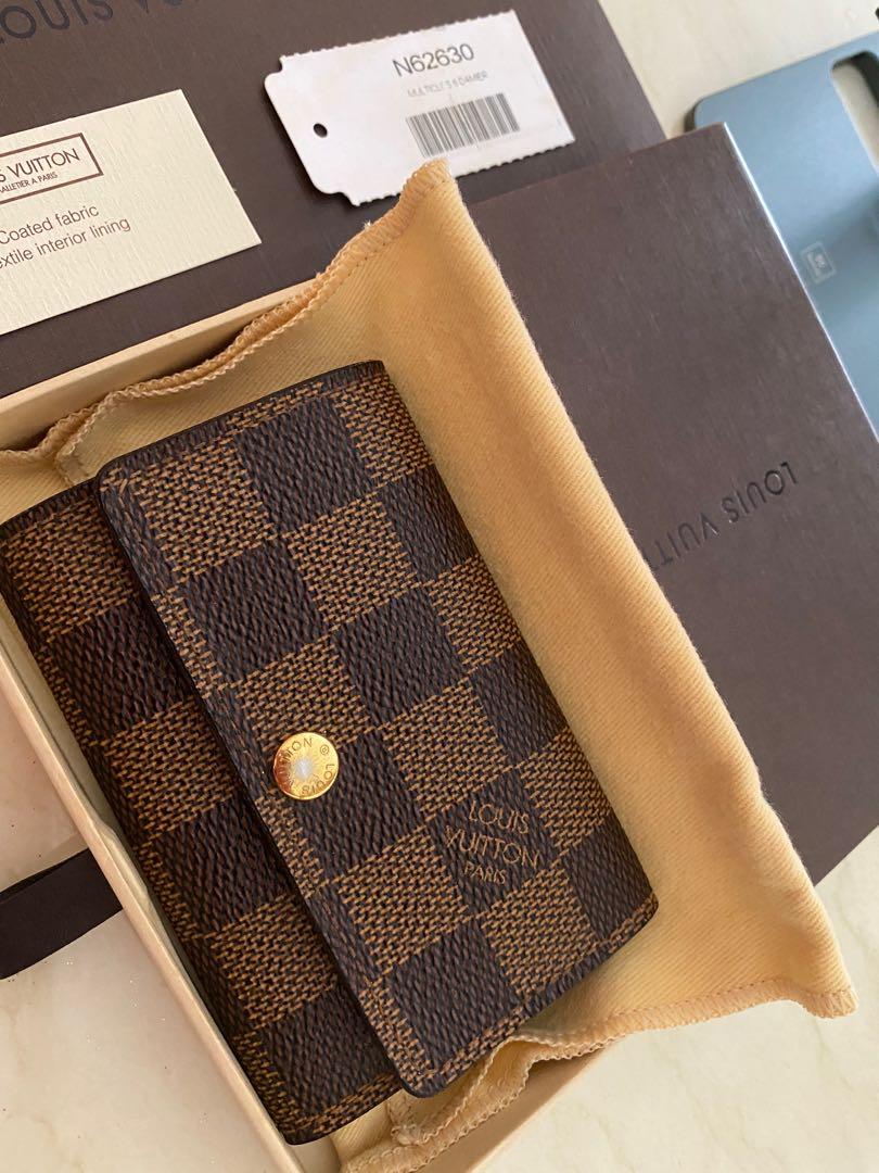 6 Key Holder Damier Ebene Canvas - Wallets and Small Leather Goods N62630
