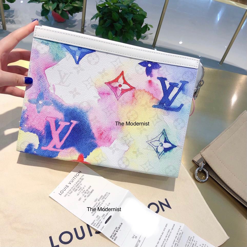 Louis Vuitton Pochette Voyage Monogram Watercolor Multicolor