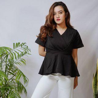 Baju Baru Atasan Wanita Casual Polos Minimalist Feminim Korean Style Premium