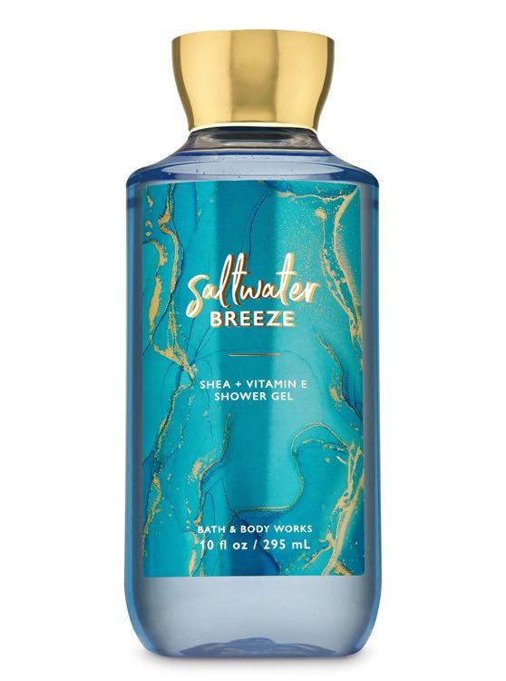 Bath And Body Saltwater Breeze Shower Gel And Body Lotion Beauty And Personal Care Bath And Body 