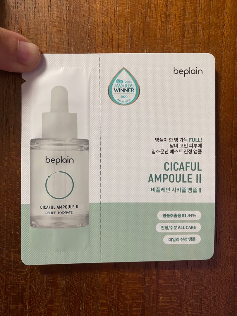Beplain cica ampoule sample, Beauty & Personal Care, Face, Face Care on ...