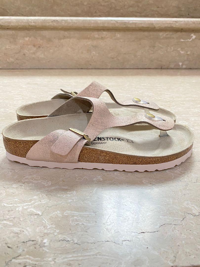 Gizeh washed metallic rose gold discount