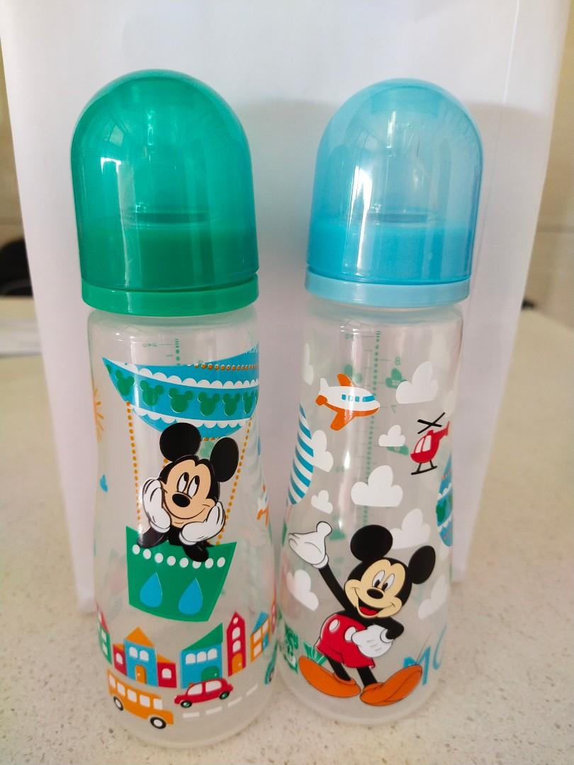 Brand New mickey mouse milk bottles Babies Kids Nursing