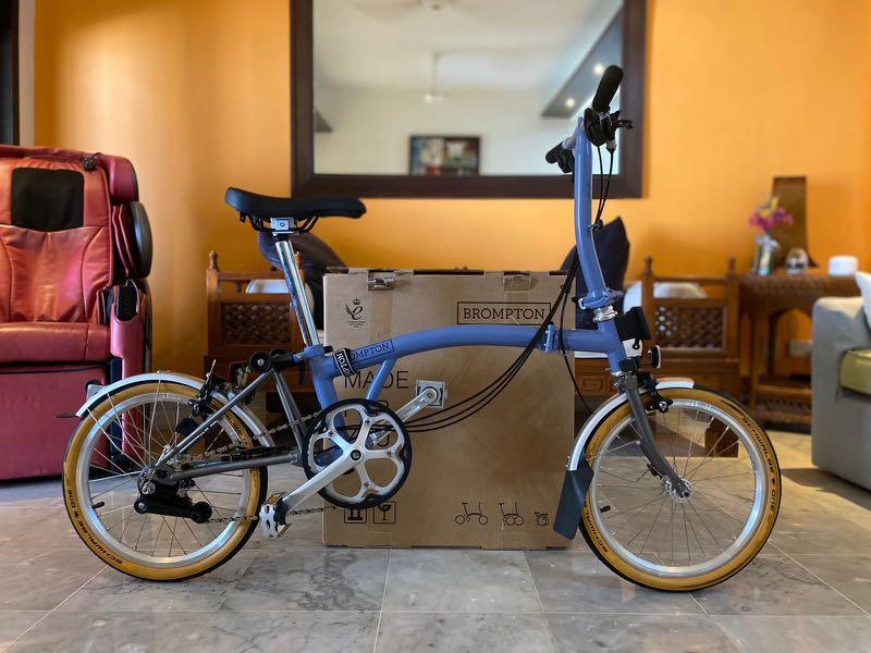 Brompton cloud sales blue 2021