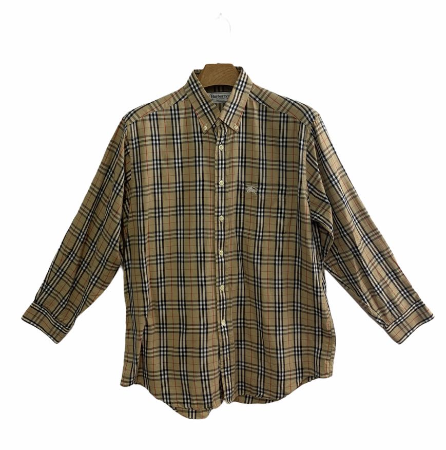 Burberry nova check shirt mens hotsell