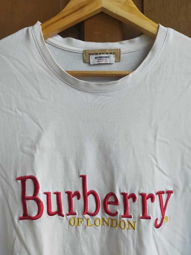 Burberry script logo tee