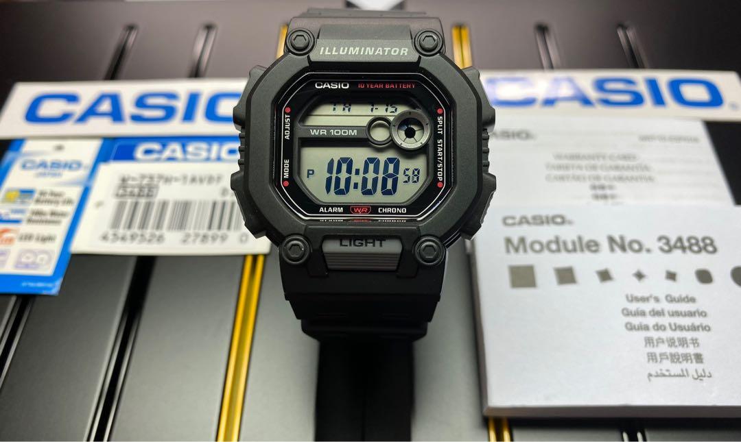 W737 casio hotsell
